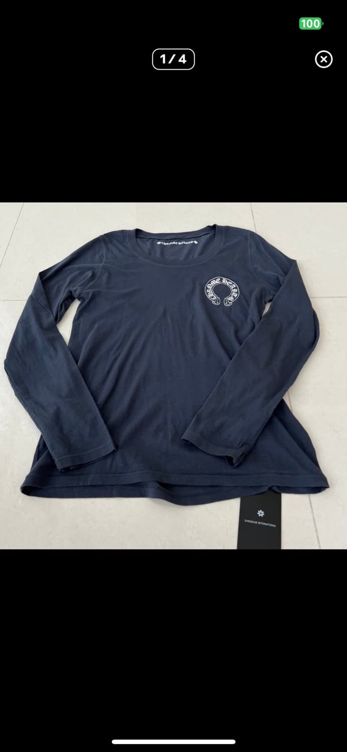 크롬하츠 여성 홀스슈 롱슬리브 상품이미지1