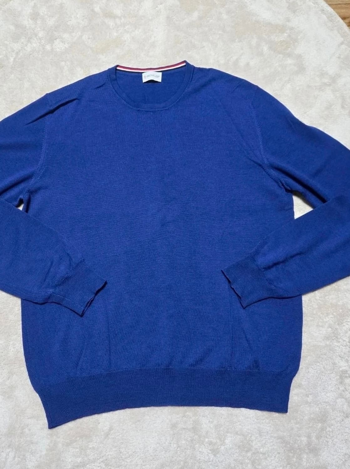 [정품] 몽클레르 마글리온 트리콧 니트 블루 105사이즈 상품이미지1
