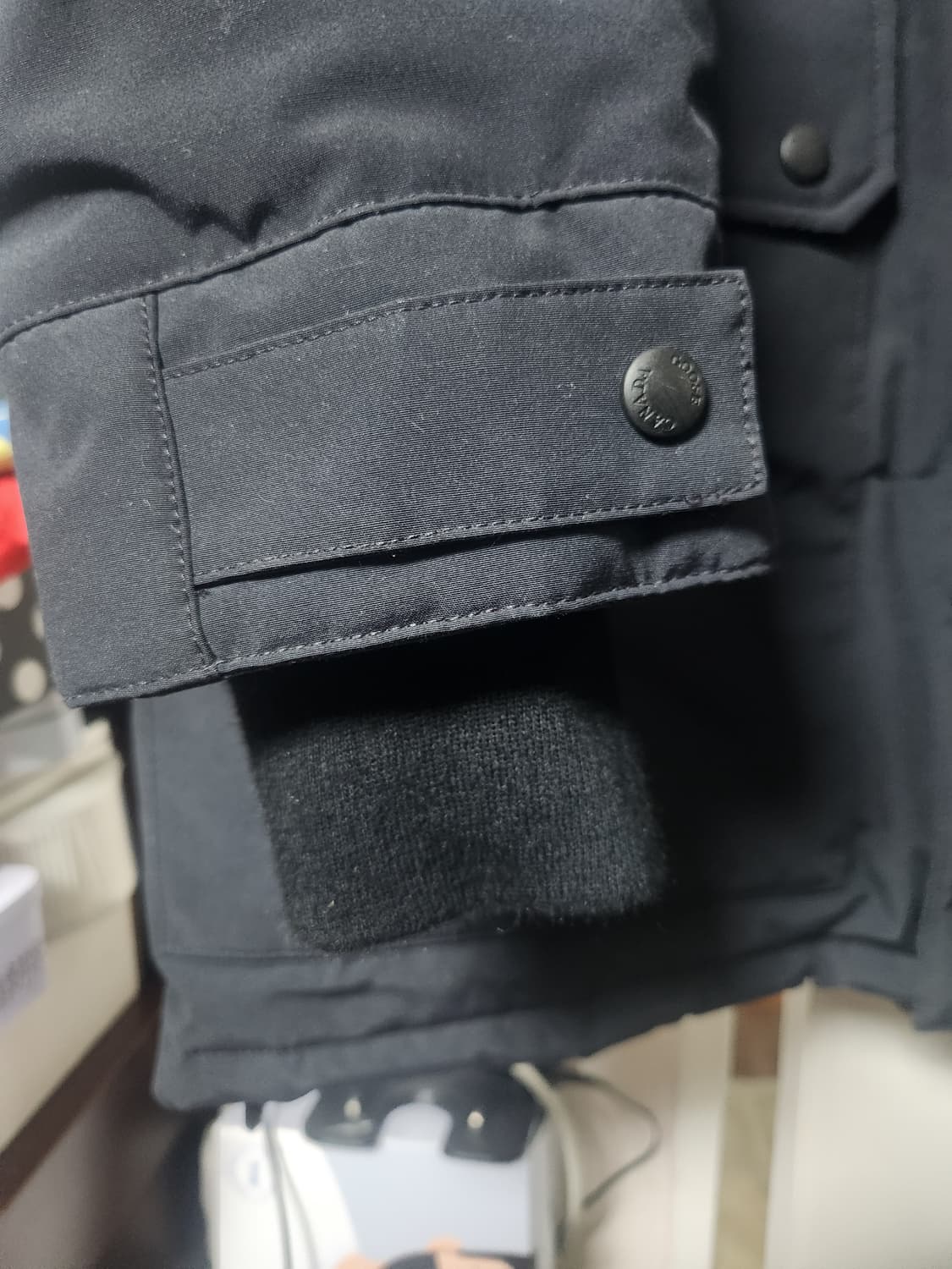 캐나다구스 에모리 파카 네이비 새제품 XXL 사이즈 CANADAGOOSE 상품이미지3