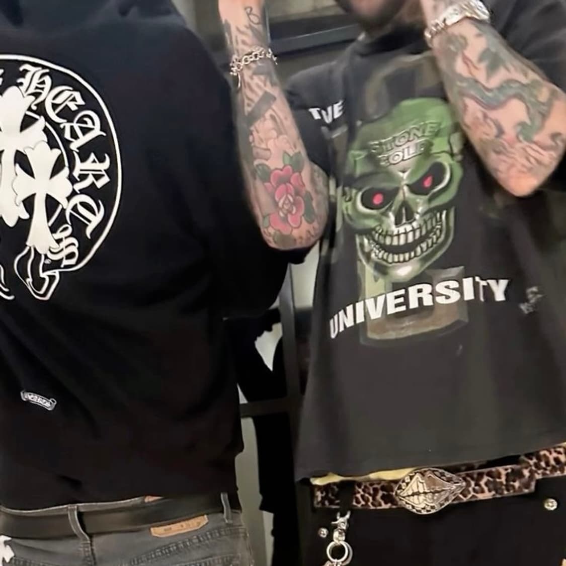 WWF 스톤콜드 유니버시티 스티브오스틴 반팔 상품이미지1