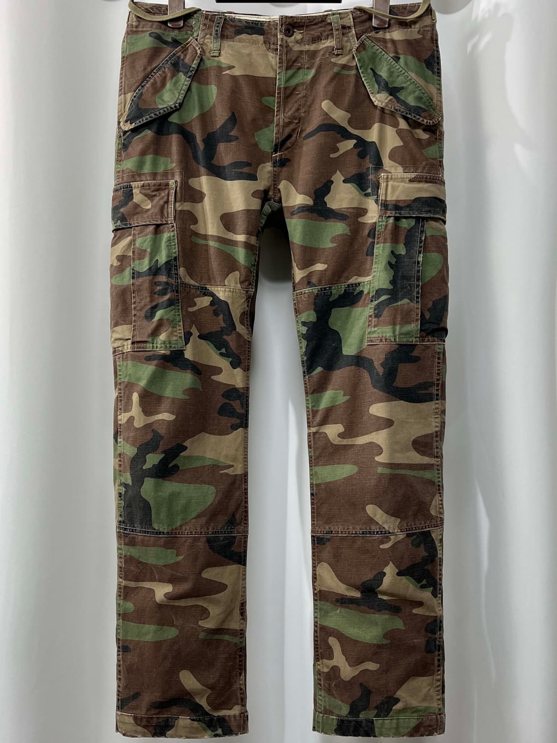 폴로 랄프로렌 트래비스 스캇 밀스펙 카모 유틸리티 카고 팬츠 상품이미지1