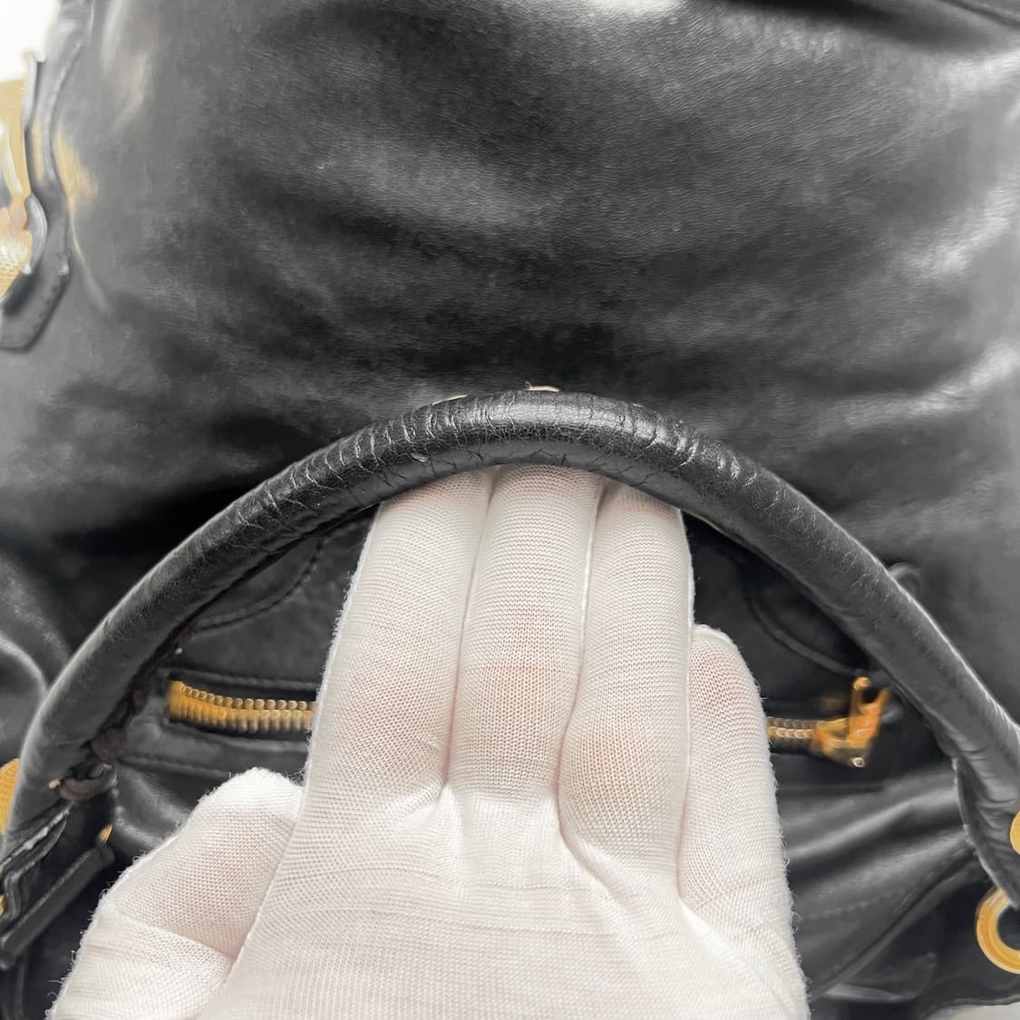 발렌시아가 모터백 블랙 데이 호보백 상품이미지7