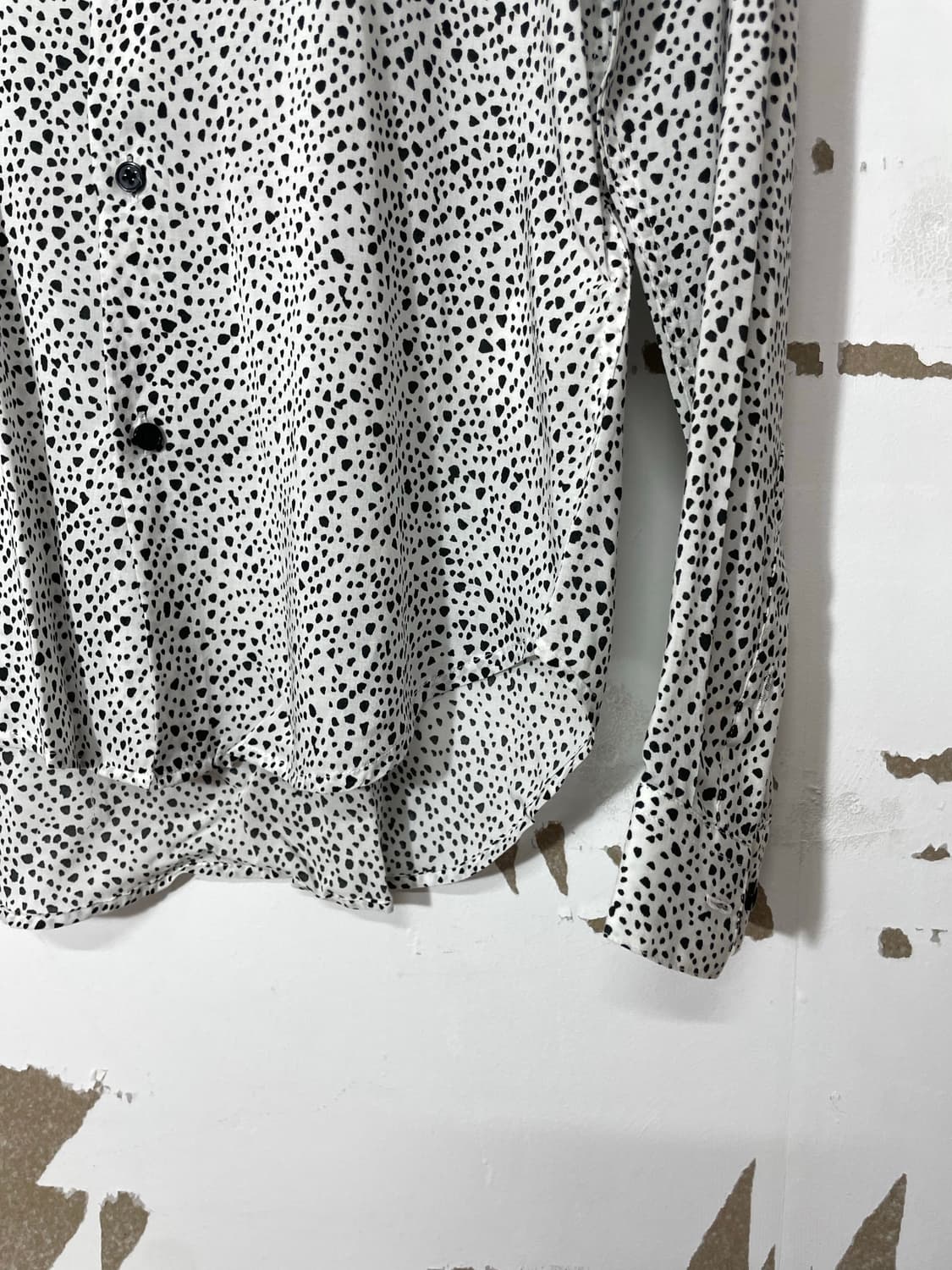 산드로 도트 블라우스 상품이미지4