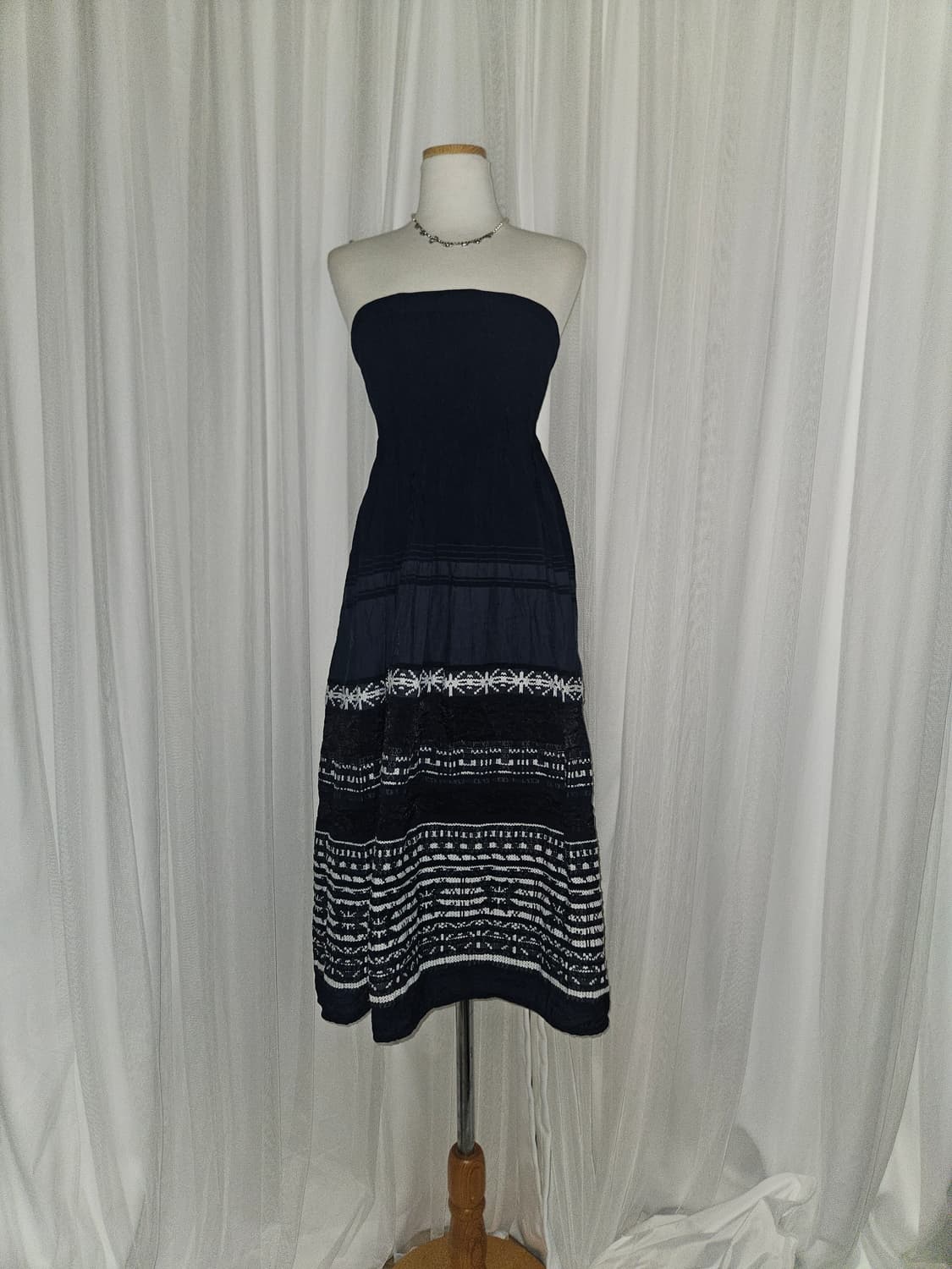 oggie international🦋 네이비 탑스커트 원피스 상품이미지1