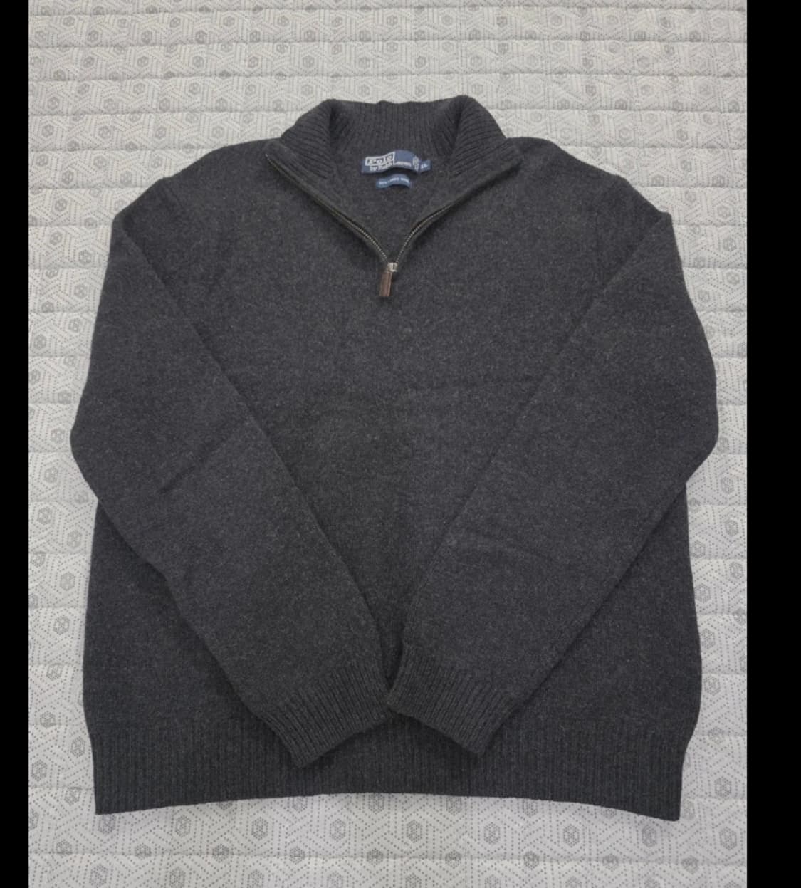 폴로 랄프로렌 램스울 하프집업 니트 XL 상품이미지2