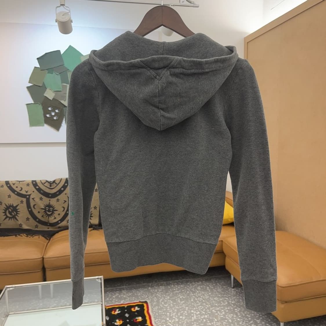 아디다스 Y2K 빈티지 큐빅패치 후드 집업 85 C07522 상품이미지4