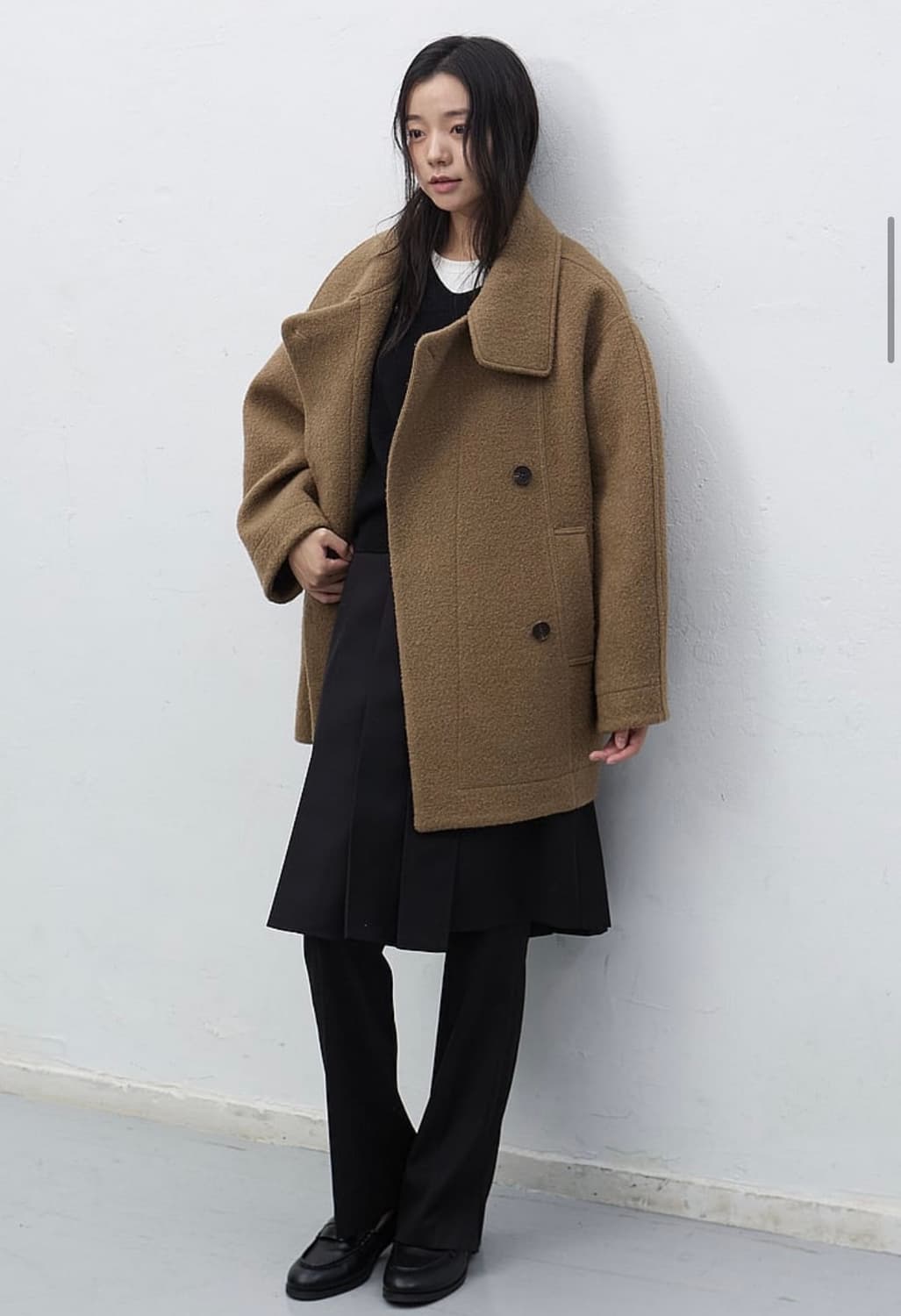 제너럴아이디어 오버핏 코트 (새상품) 상품이미지4