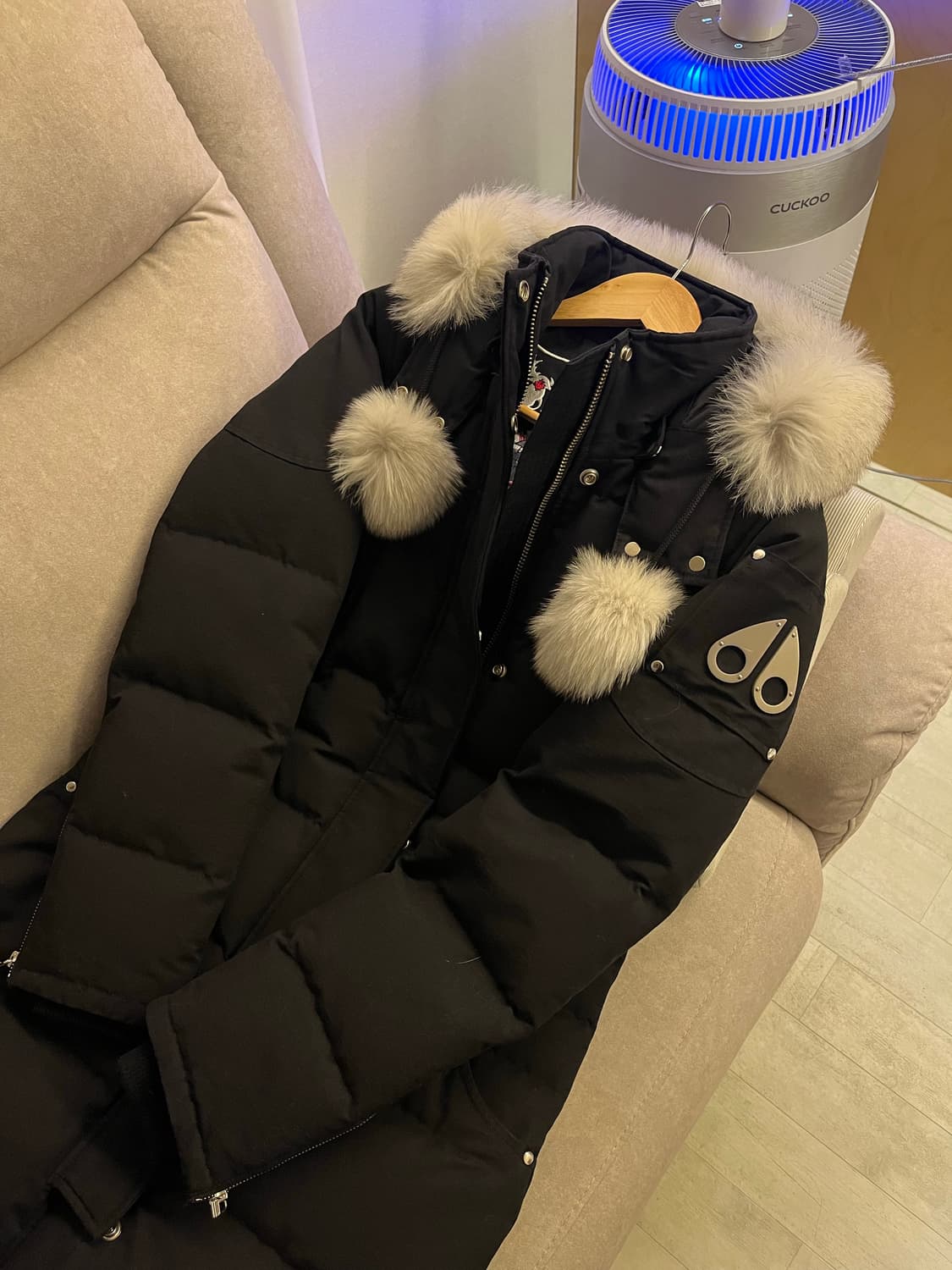 무스너클 서스캐처원 무스너클 여성 롱패딩 상품이미지2