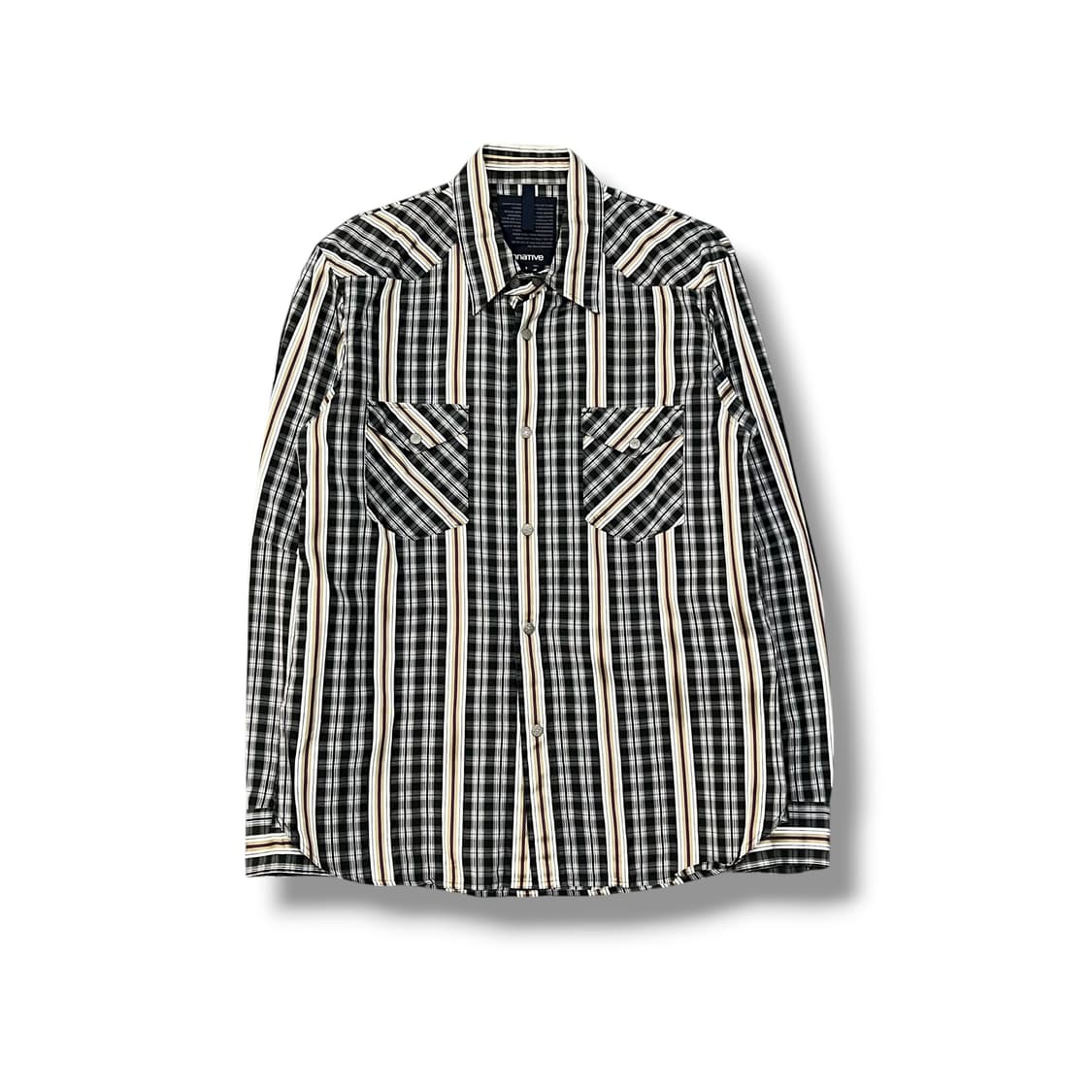  논네이티브 체크 웨스턴 셔츠 y14033 상품이미지2