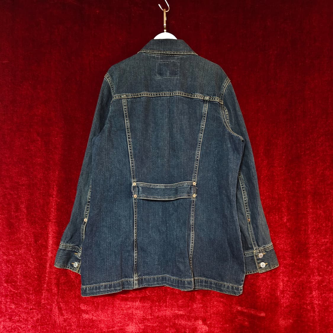 리바이스(Levis)00's 멀티포켓 집업 하프 데님 자켓 L size 상품이미지2
