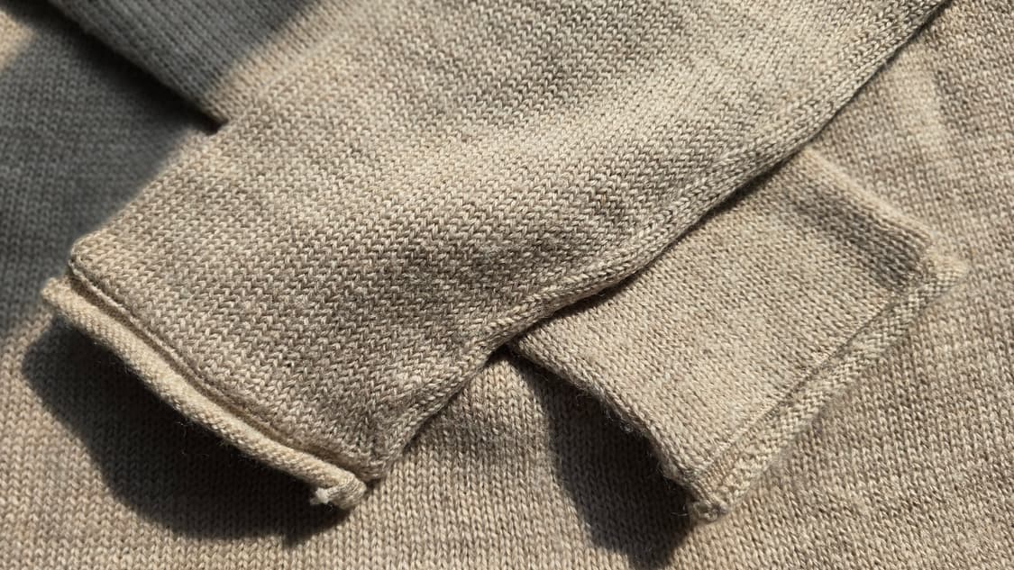 일본 빈티지 헨리넥 니트 Made In Japan 상품이미지3