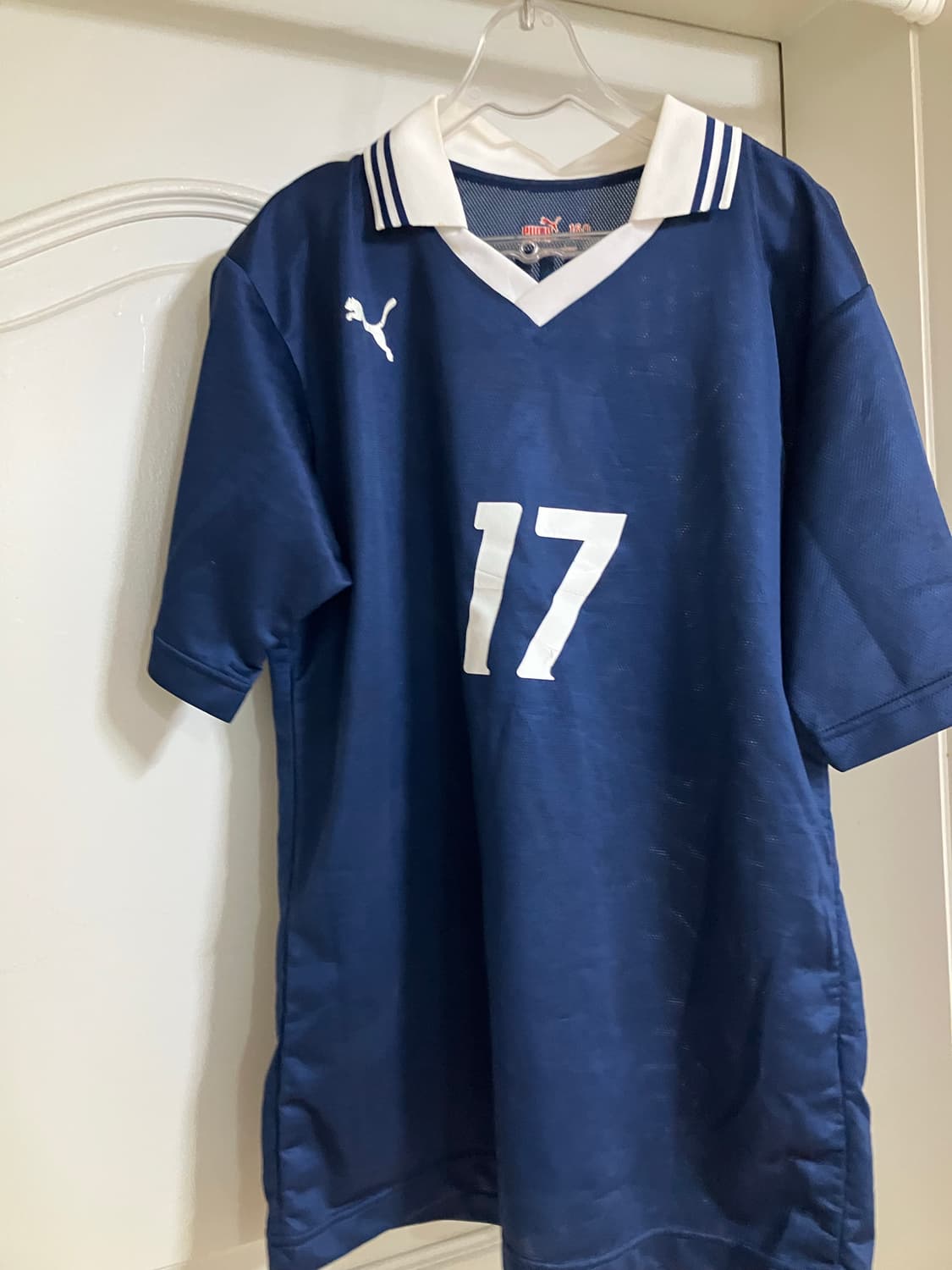 푸마 17번 네이비 반팔 유니폼 상품이미지1