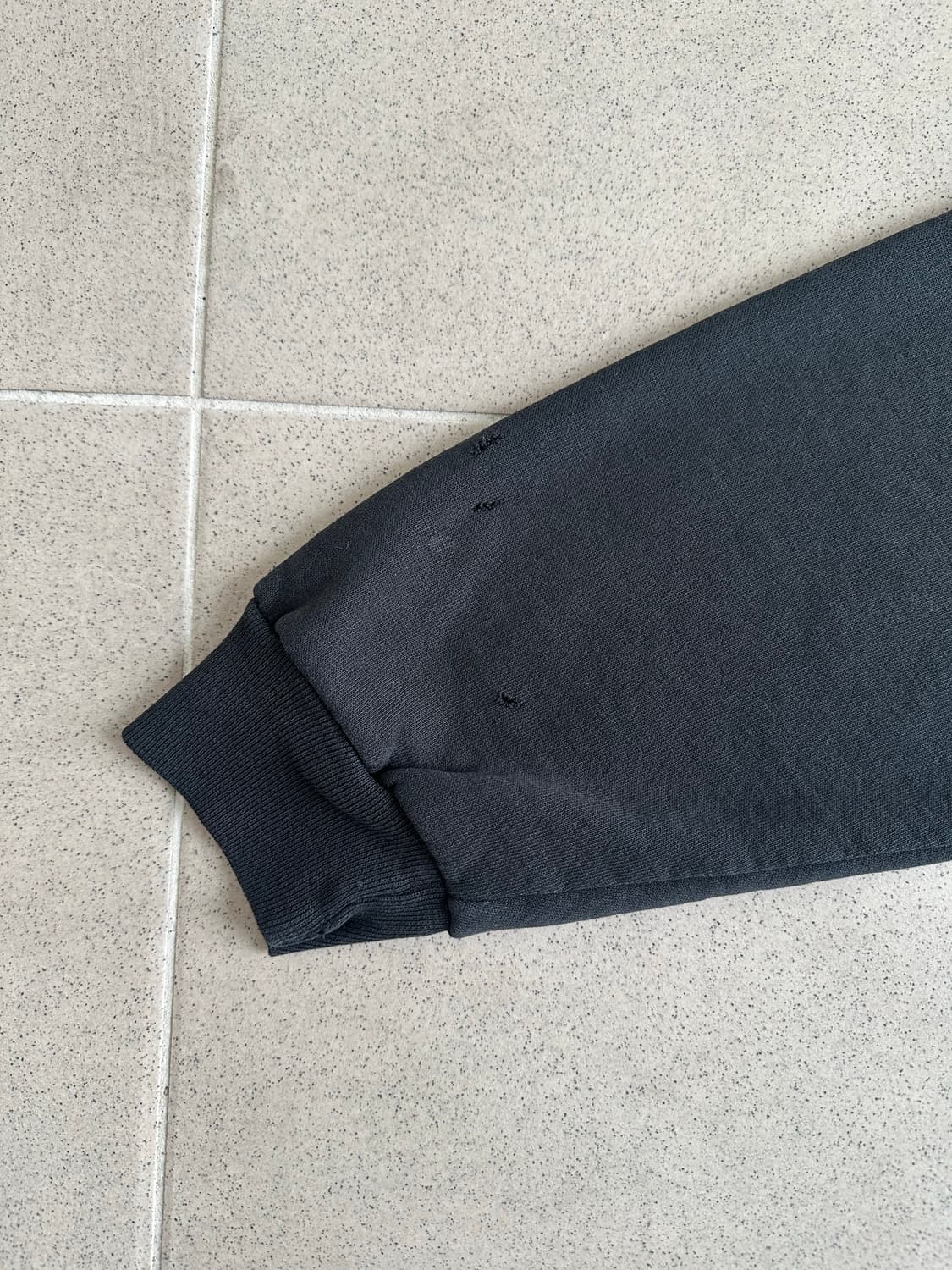 90s 빈티지 러셀 후드집업 블랙 L 상품이미지5