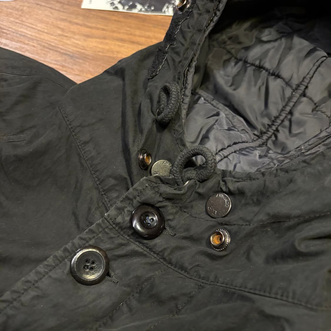 90S CP COMPANY M51 오버사이즈드 파카 블랙 상품이미지3