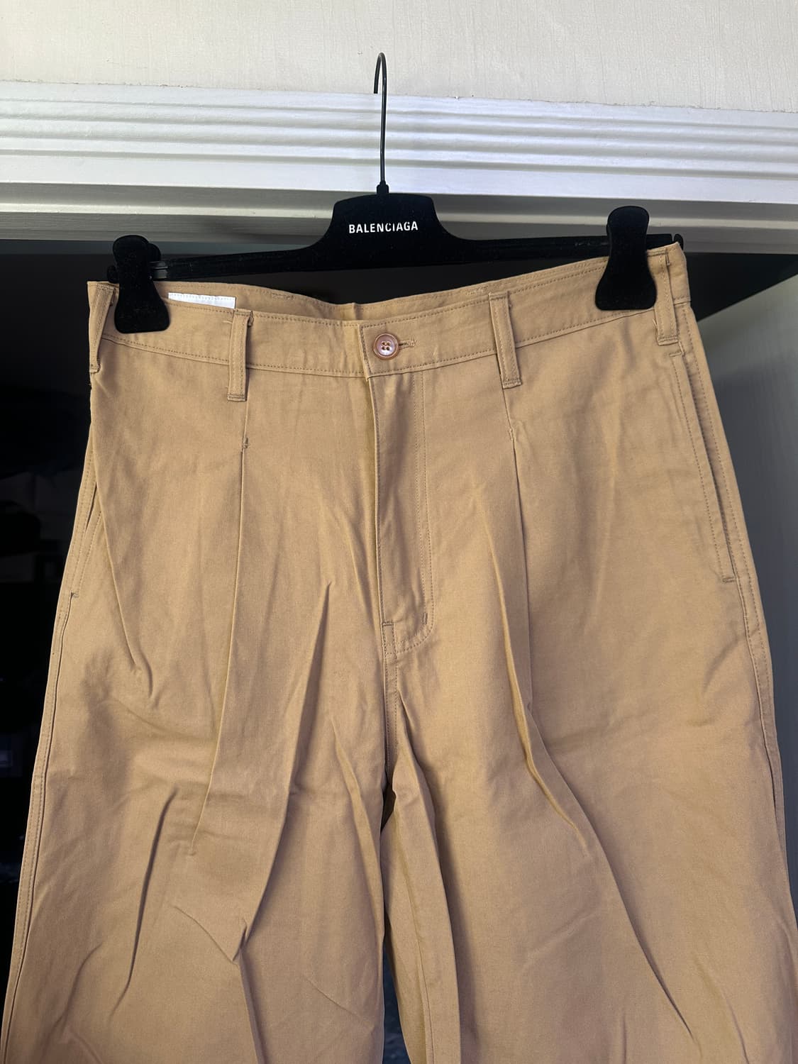 [3] 타일레 베이지 신치백 트라우저 상품이미지2