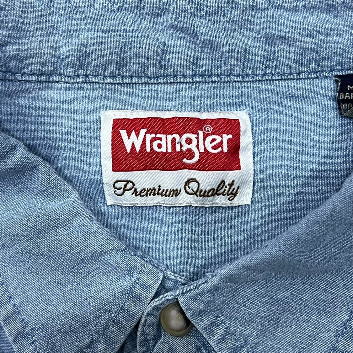 랭글러 투포켓 데님셔츠 s08061 상품이미지7