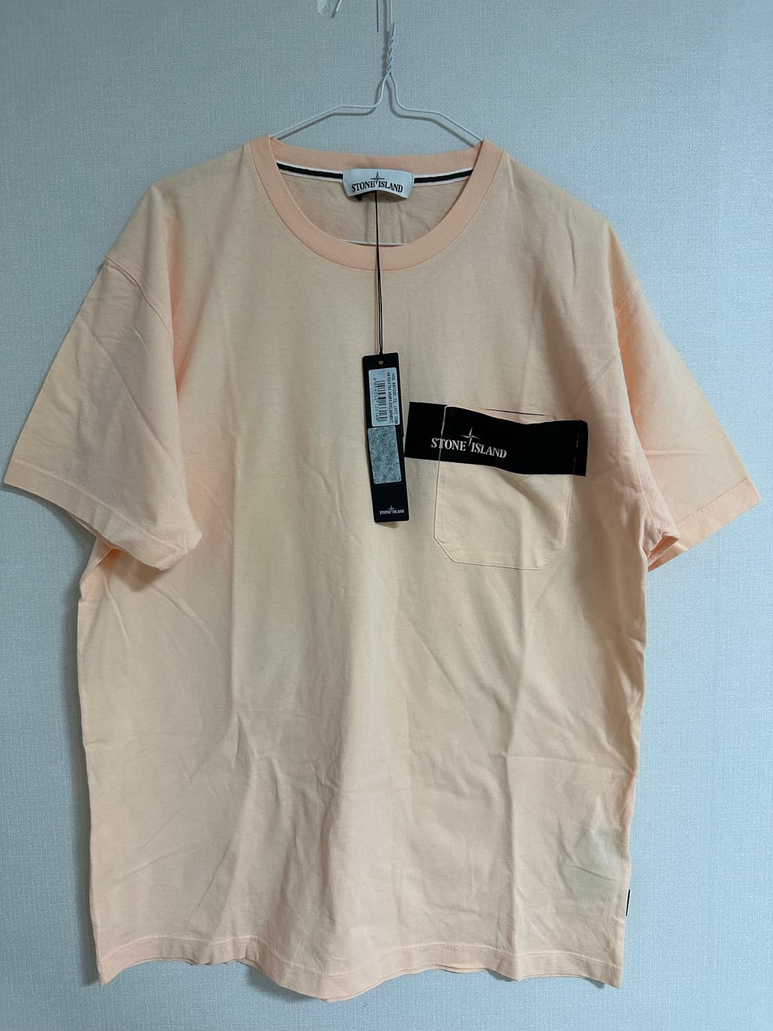 스톤아일랜드 포켓 반팔티 XXL (새상품) 상품이미지1