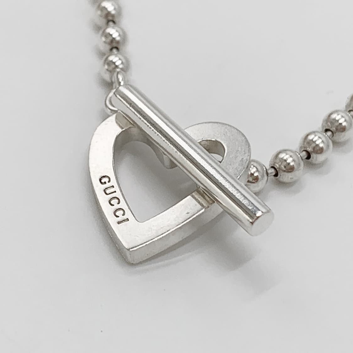 구찌 하트 토글 목걸이 NO.103 상품이미지6