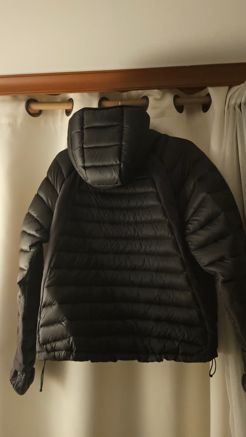 산산기어 푸퍼 자켓 블랙 - 3사이즈 상품이미지3