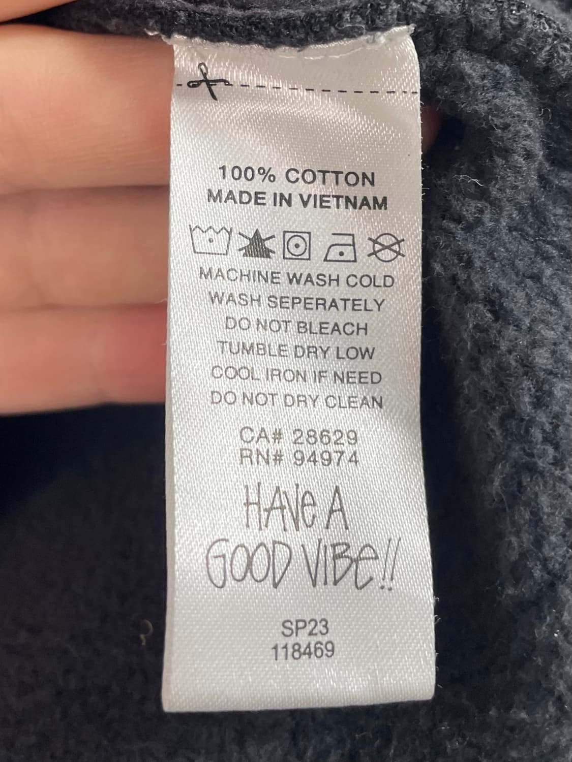 스투시 베이직 스탁로고 블랙 후드티 (on.66) 상품이미지5