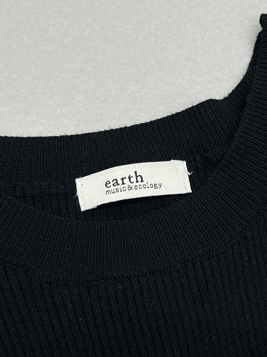 EARTH MUSIC&ECOLOGY 반팔 니트 상품이미지3