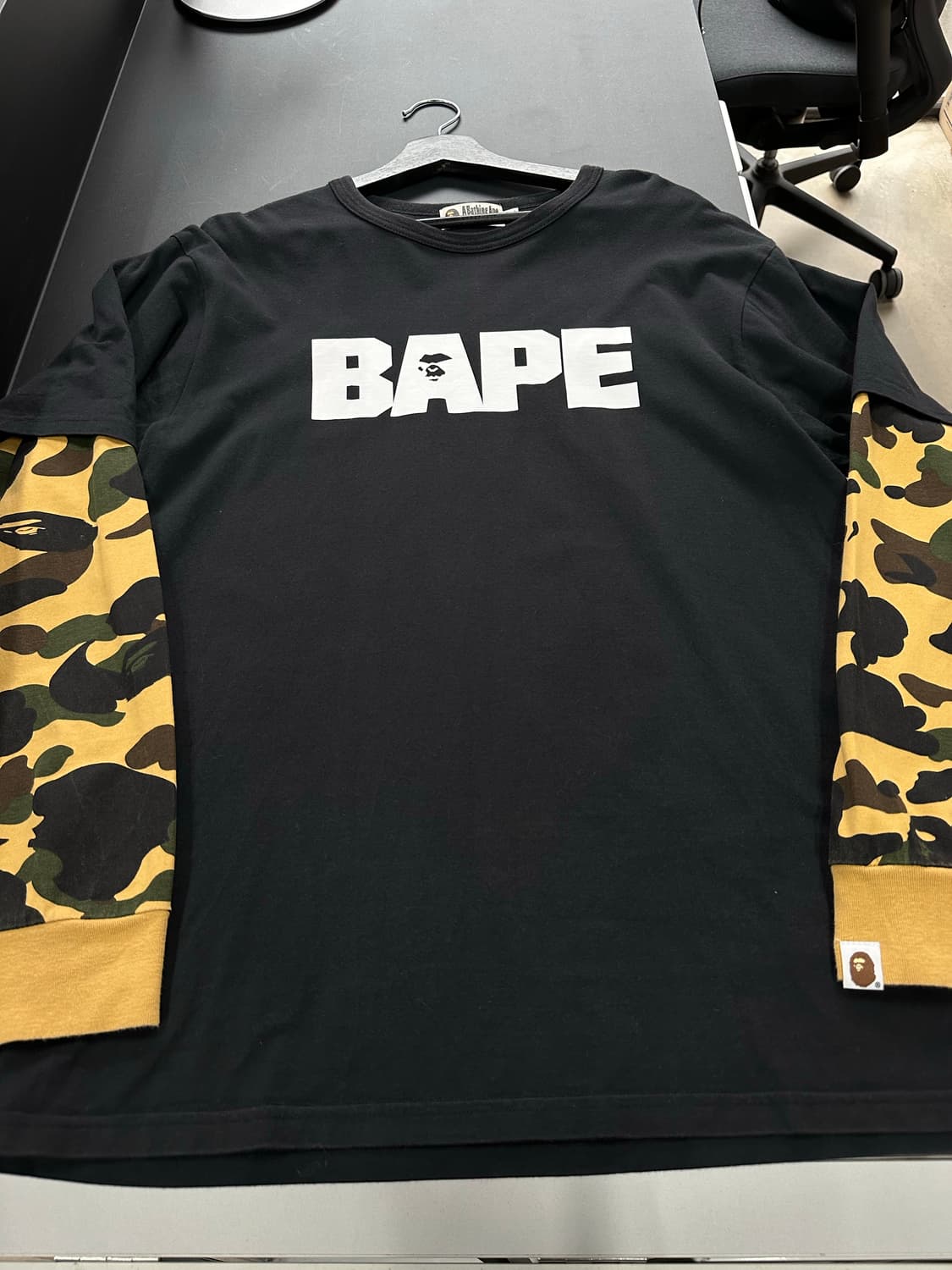 베이프 1st 카모 레이어드 롱슬리브 상품이미지4