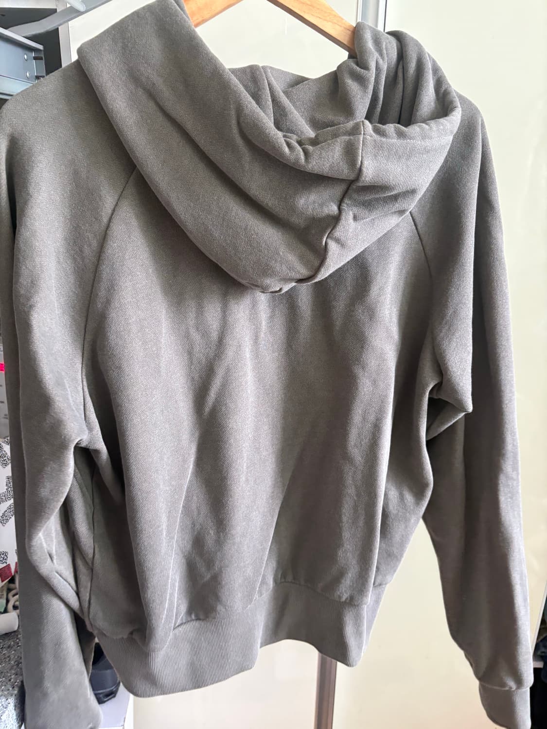 스마트어반유즈풀 후드집업 카키 상품이미지3