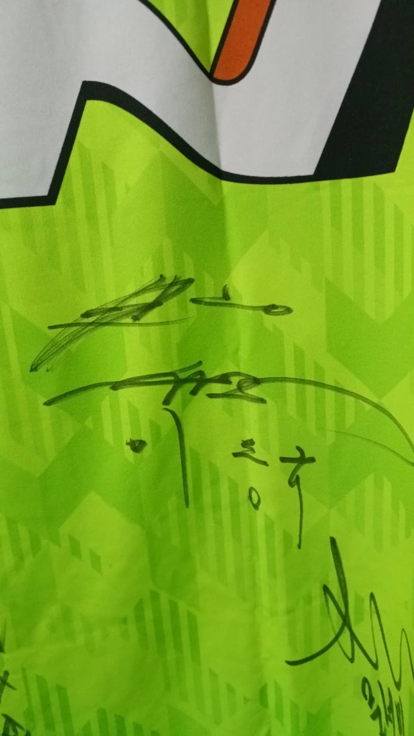 전북현대 19시즌 싸인 유니폼 이동국 마킹(홍정호,문선민,신형민,이동국) 상품이미지3