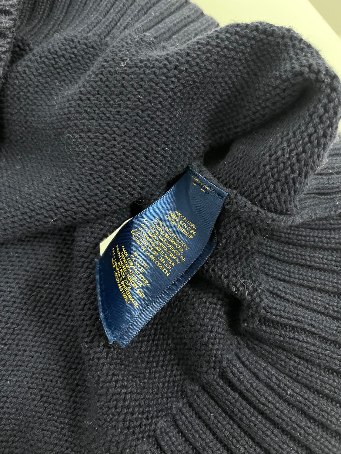 [S~M] 폴로 랄프로렌 반집업 코르티스 스웨터  상품이미지4