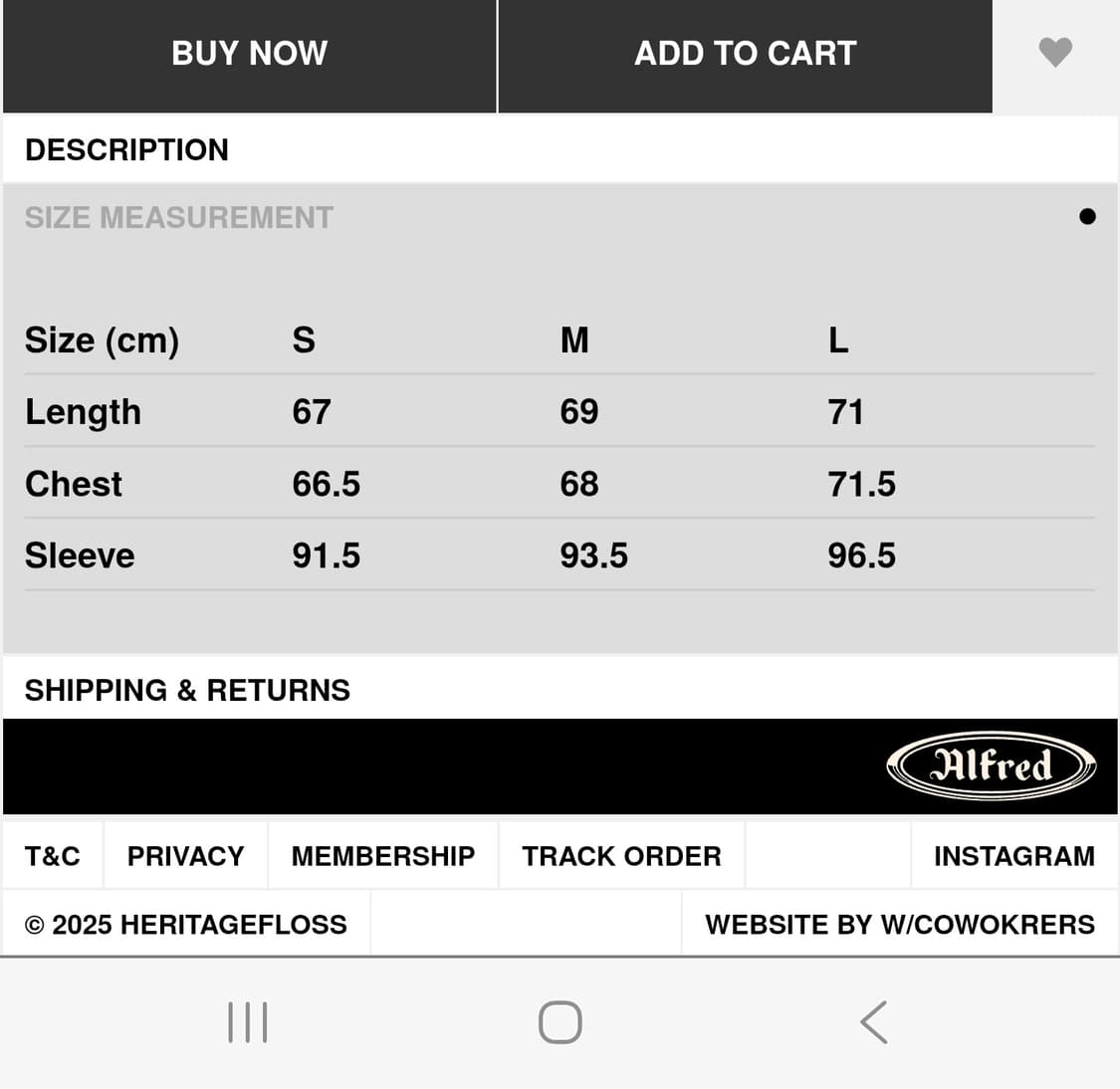 헤리티지플로스 그레이 맨투맨 티셔츠 상품이미지2