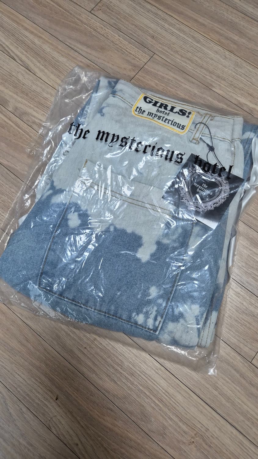 더미스테리어스호텔 커스텀 웨딩 데님팬츠 상품이미지2