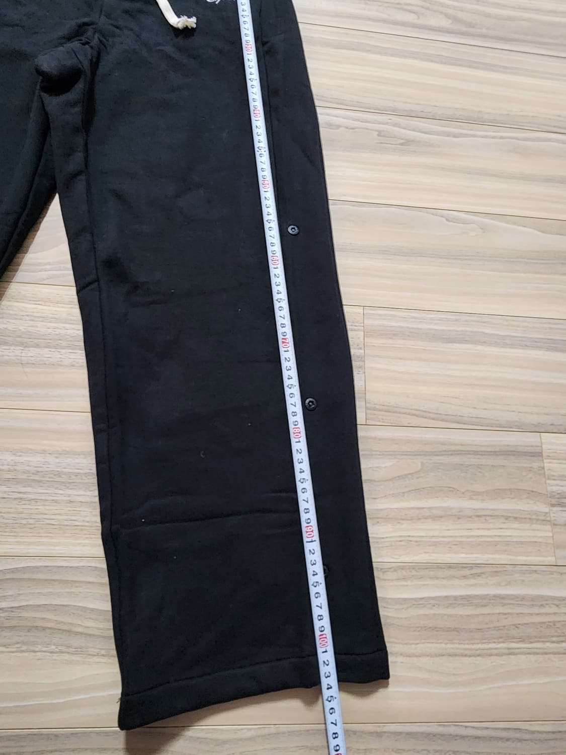 세븐셀라시그니처로고스냅팬츠블랙30사이즈 상품이미지6