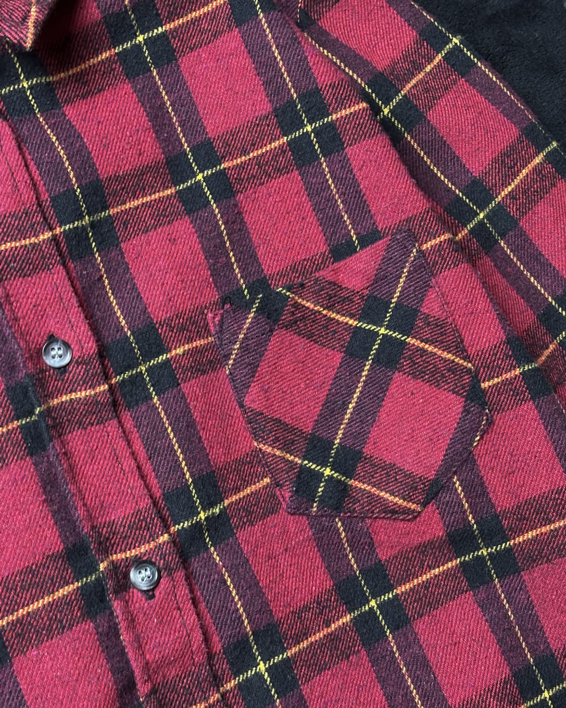 일본빈티지 클래식 체커 셔츠 상품이미지3