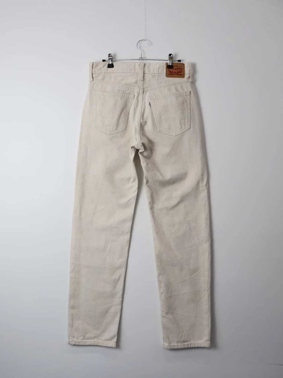 Levi's Ivory Cotton Pants 상품이미지5
