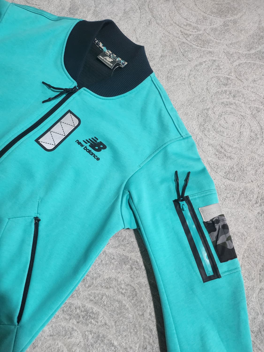 *뉴발란스 네오프렌 스타일 집업 자켓 M 상품이미지4