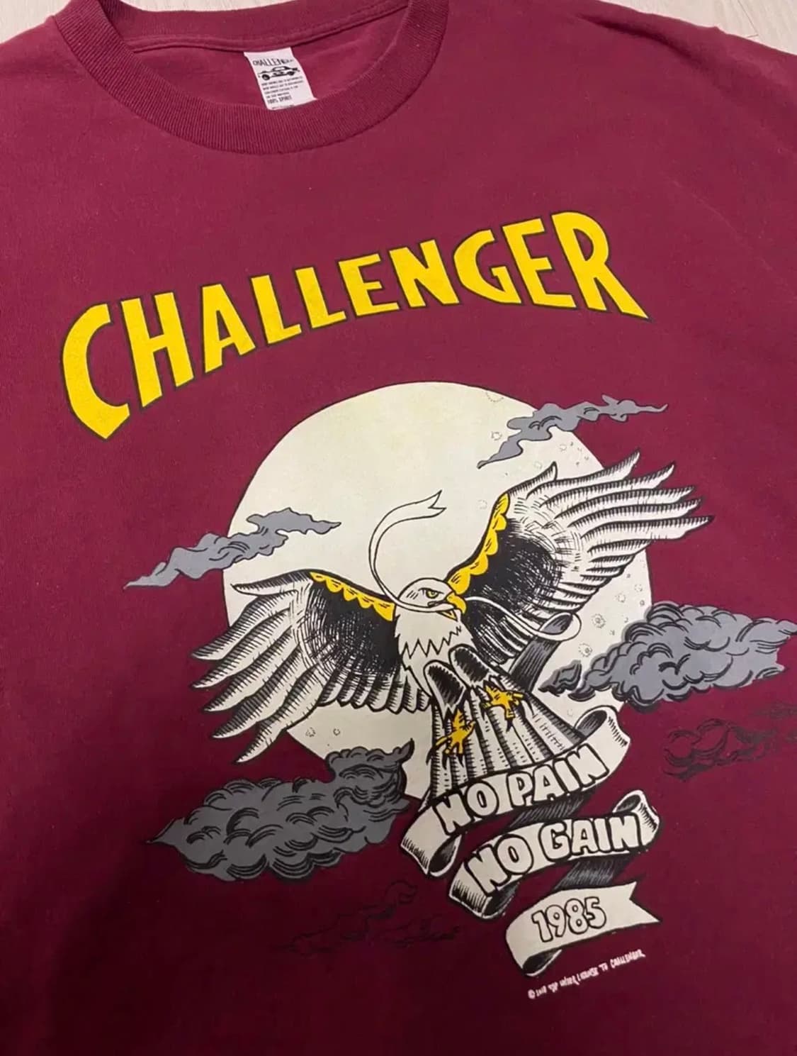 (M) CHALLENGER 챌린저 올드스쿨 그래픽 티셔츠 상품이미지3