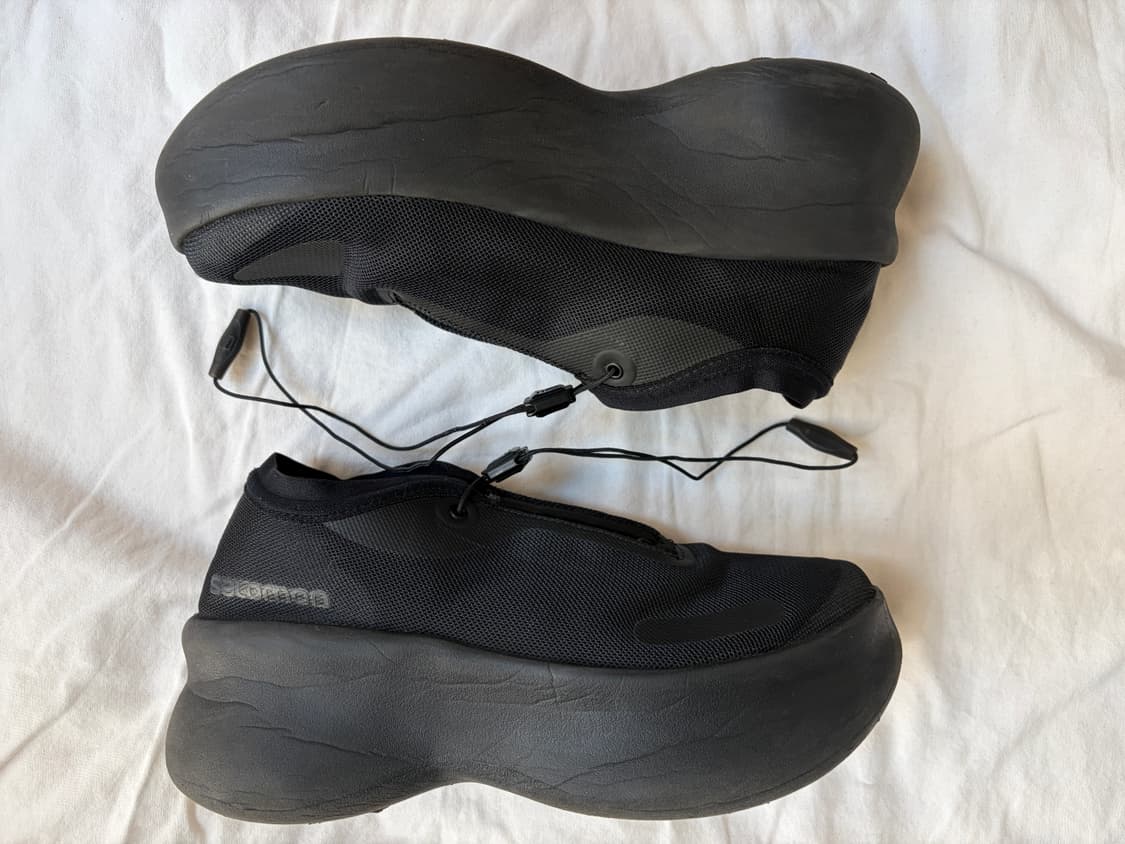 (W) 살로몬 x 꼼데가르송 센스필 플랫폼 블랙 SALOMON x CDG 상품이미지2