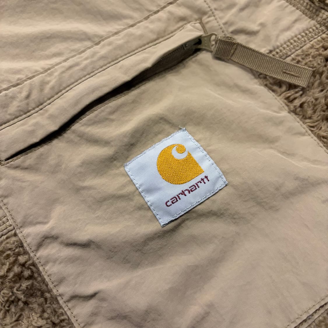 [L] 칼하트 잭슨 브라운 뽀글이 플리스 후리스 자켓 D227 상품이미지4