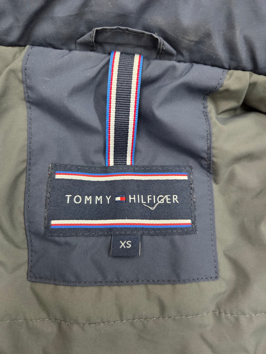 타미힐피거 네이비 퀼팅 자켓 XS 상품이미지4