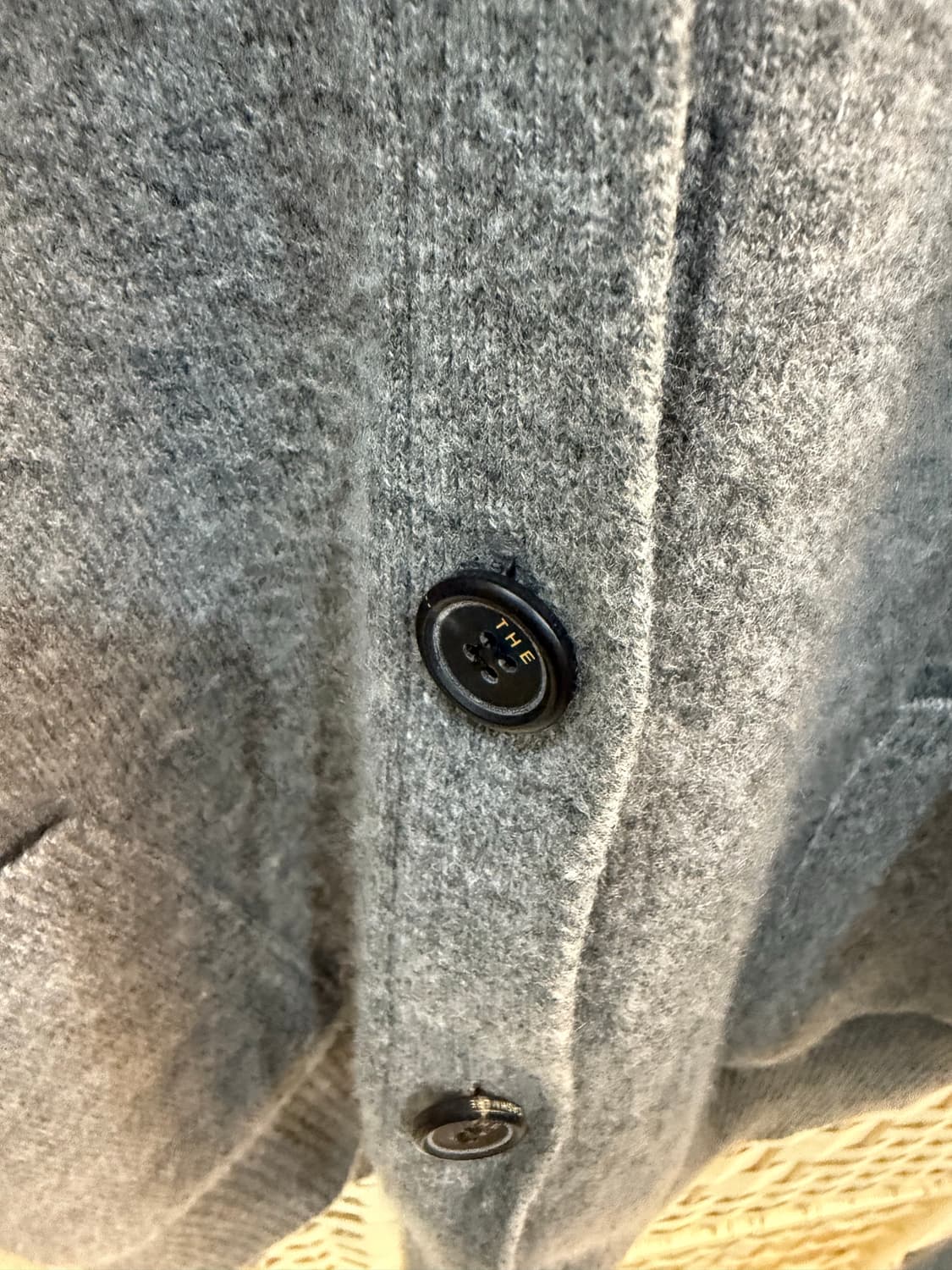 66/21fw 정품 한섬 캐시미어 캐시미어가디건 팝니다 상품이미지3