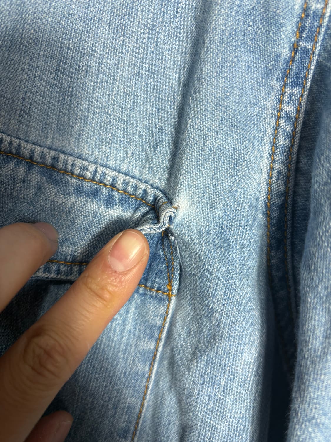 리바이스 웨스턴 데님 셔츠 상품이미지9