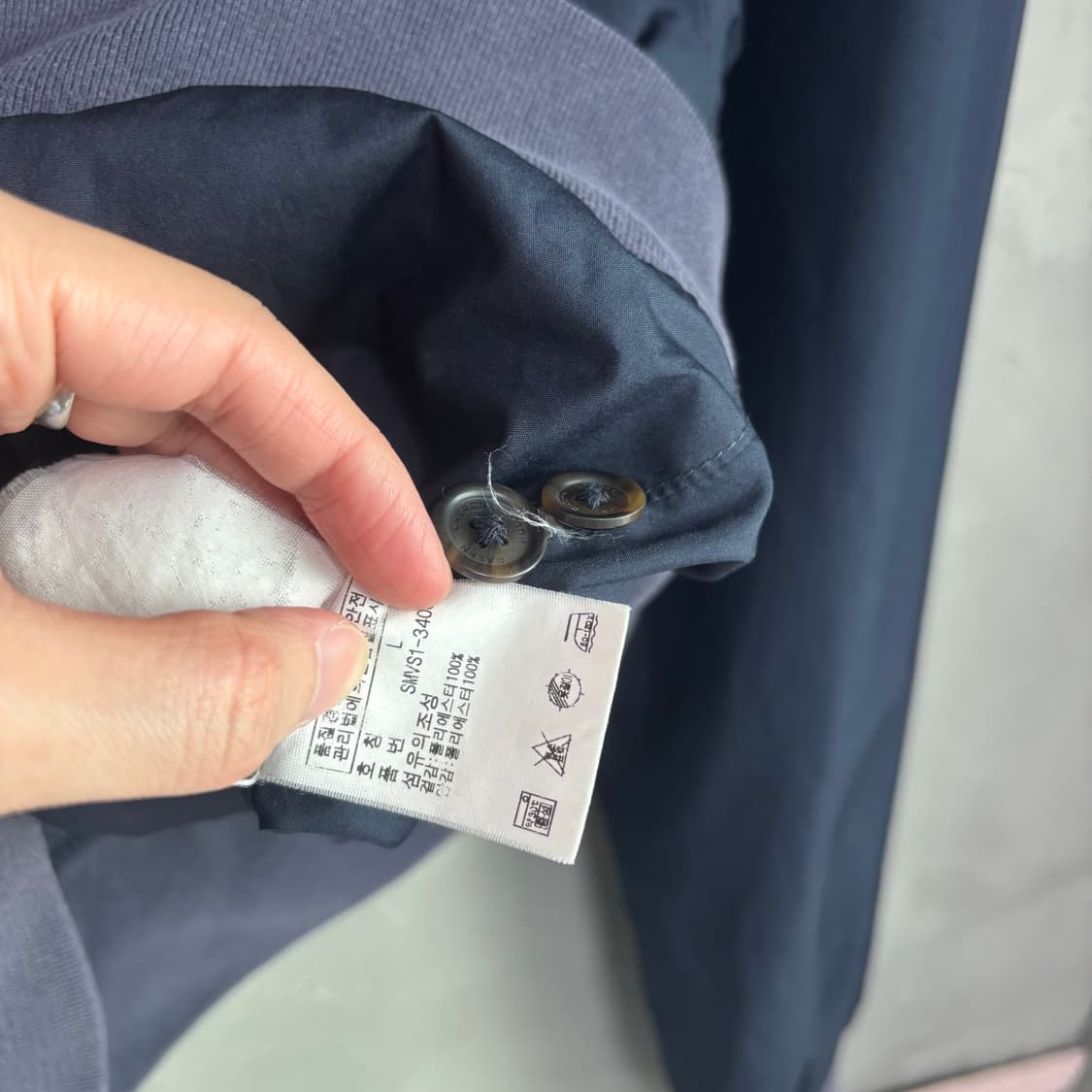 폴로 랄프로렌 베이포트 바라쿠라 자켓 네이비 상품이미지3