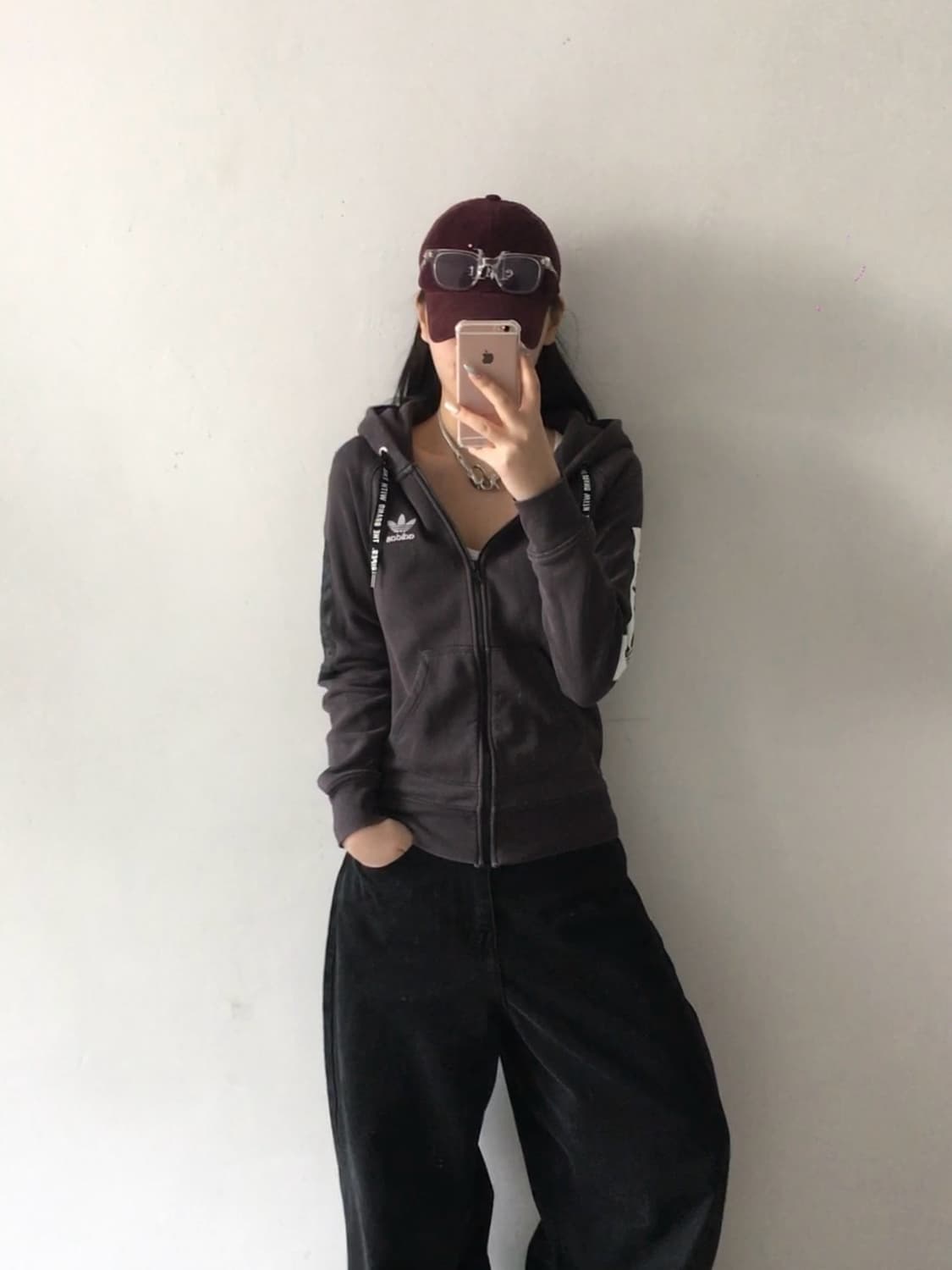 아디다스 사이드 프린팅 후드집업 상품이미지1