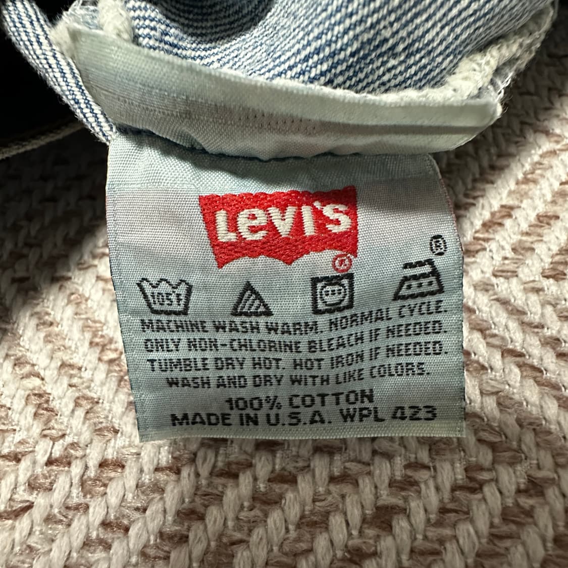 LEVI'S 501 90's usa made denim pants 상품이미지4