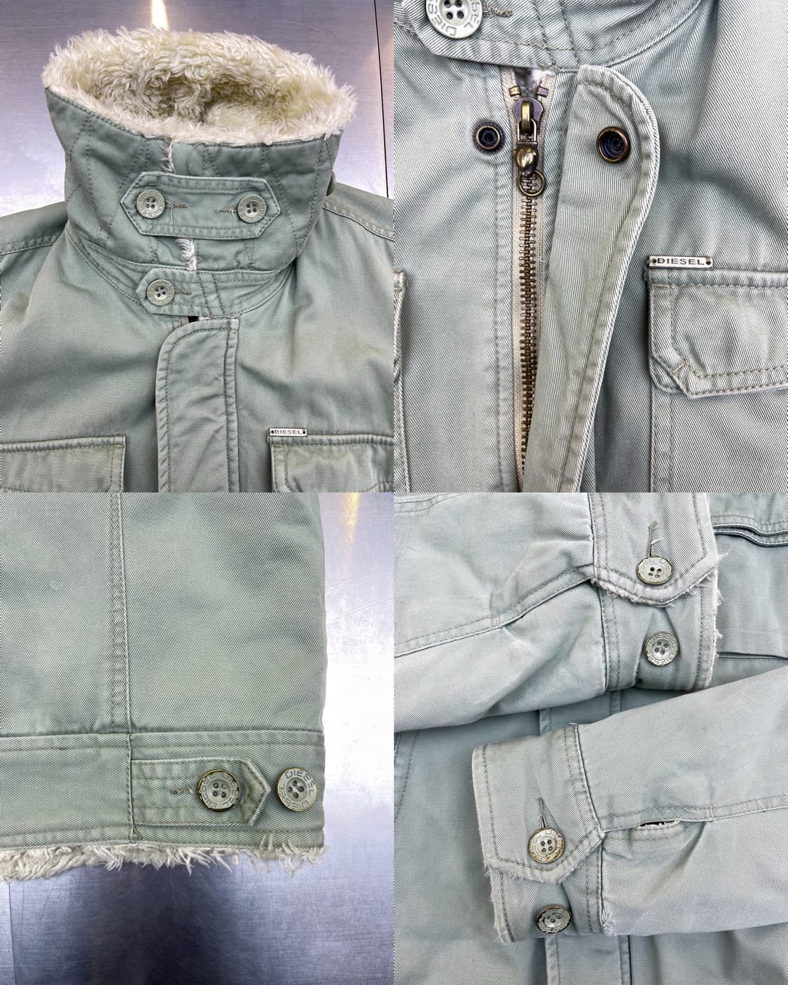 디젤 쉐르파 라인 트러커 자켓 상품이미지6