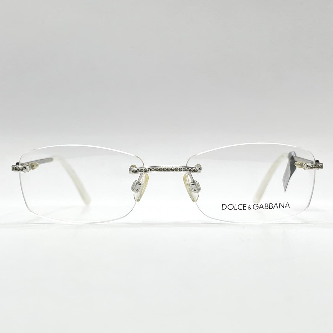 D&G 돌체앤가바나 큐빅 무테 안경 상품이미지2