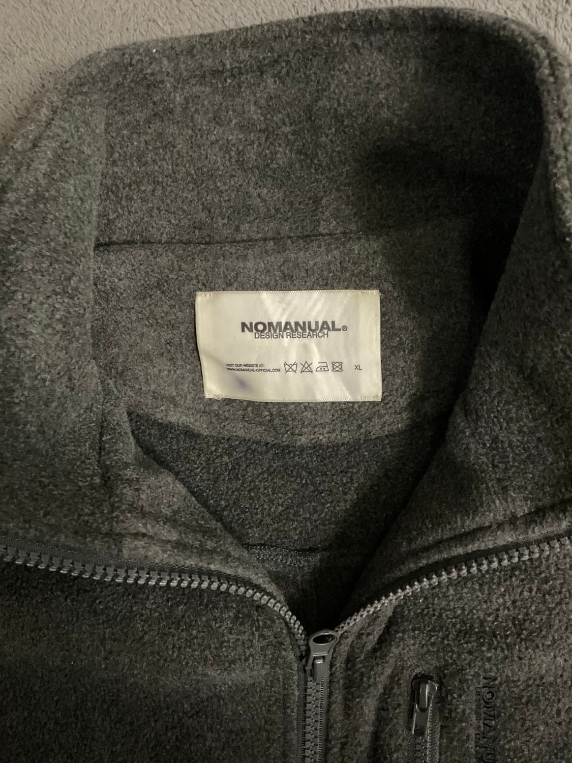 노매뉴얼 플리스 자켓 (XL) 상품이미지3