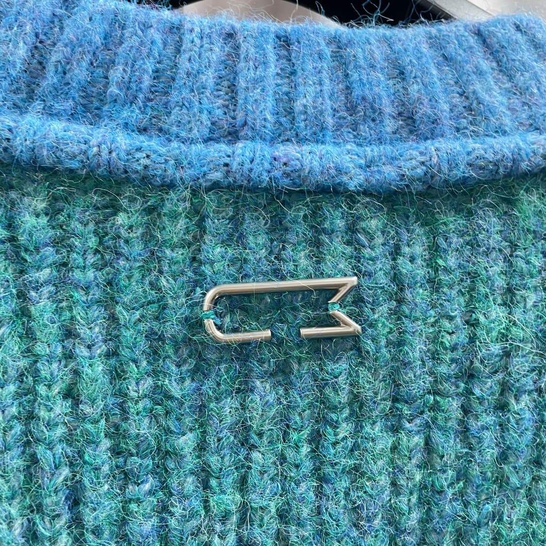 우마뭉/ 모헤어 컬러블록 가디건/ L 상품이미지10