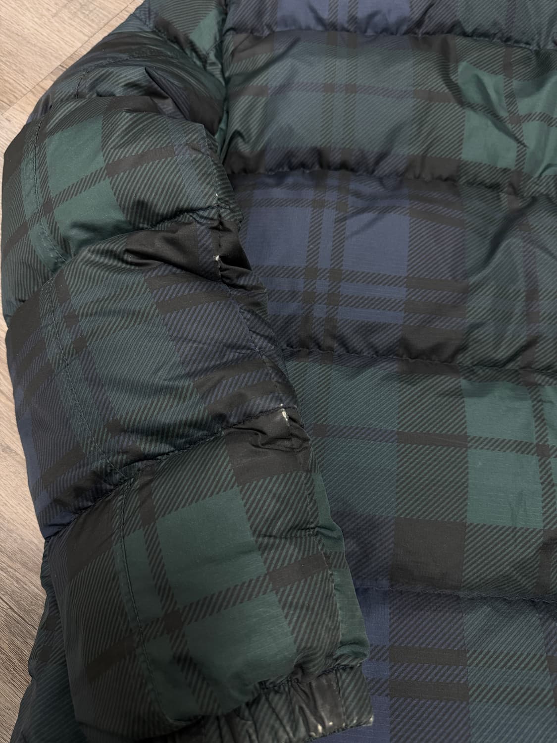 폴로 랄프로렌 체크 패딩 (woman xl) 상품이미지3