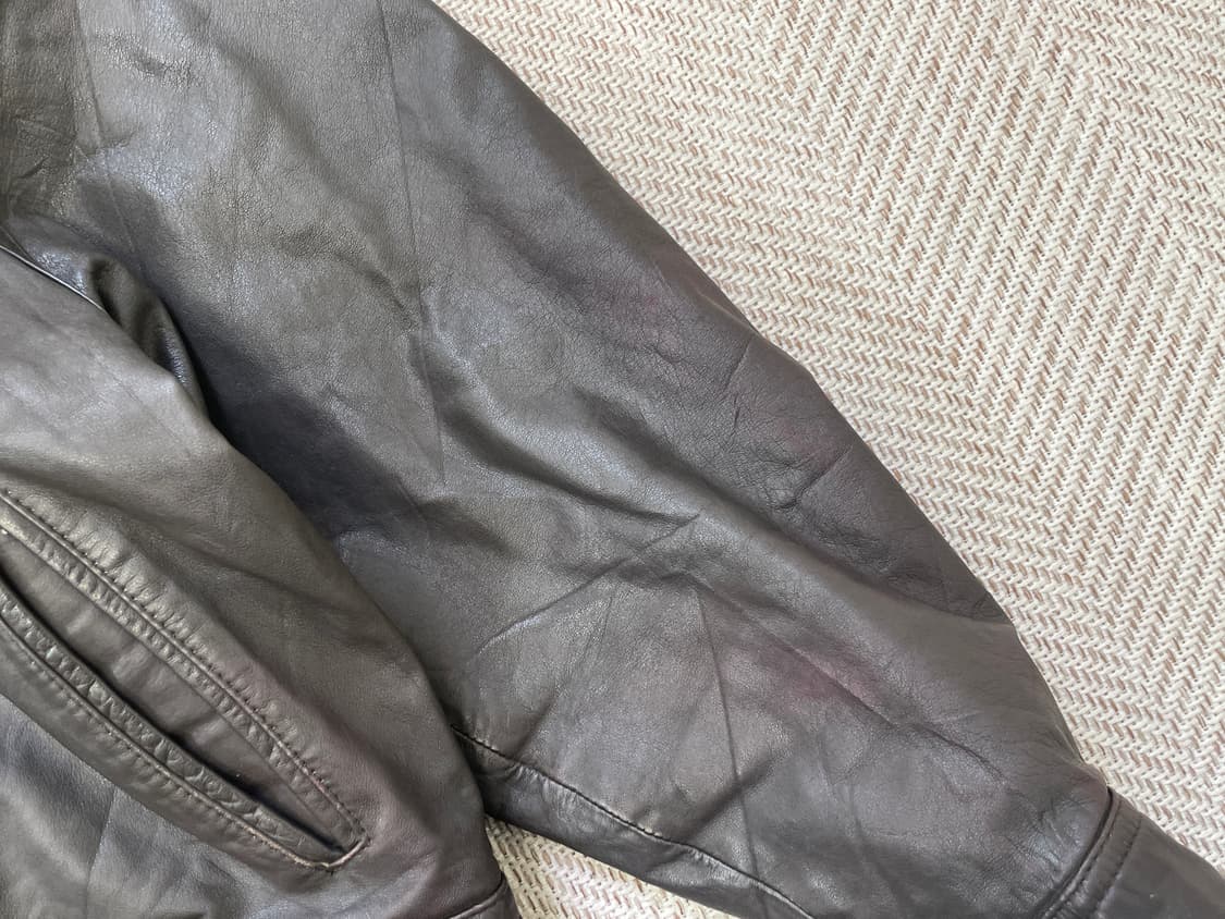 빈티지 플라이트 양가죽 레더 봄버자켓  상품이미지3